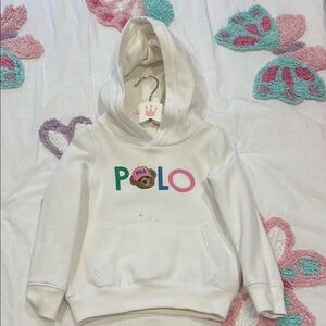 Polo by Ralph Lauren Kids White Hoodie